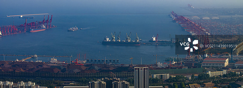 山东港口集团日照港图片素材