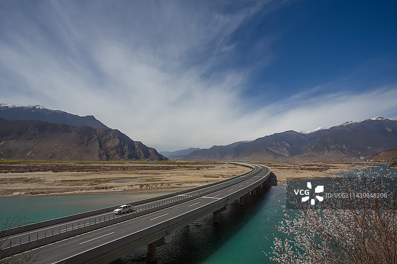 高原高速路图片素材