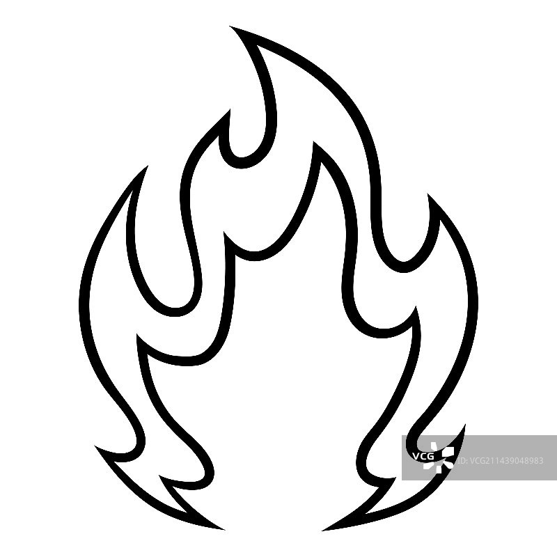 火焰装饰元素图片素材
