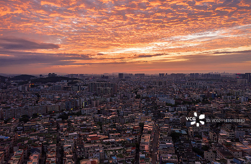 火烧云图片素材