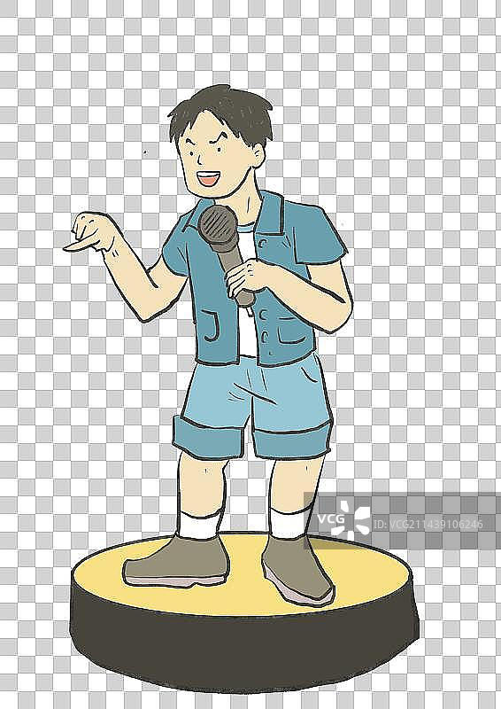 脱口秀演员图片素材