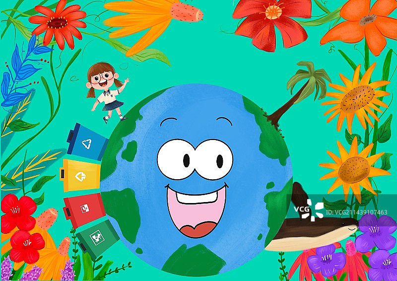 你好，地球图片素材