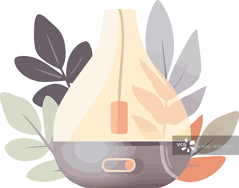 带电源按钮的电子香薰扩散器图片素材