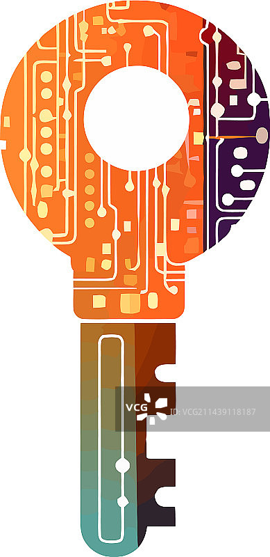 成功的解决方案安全密钥图片素材