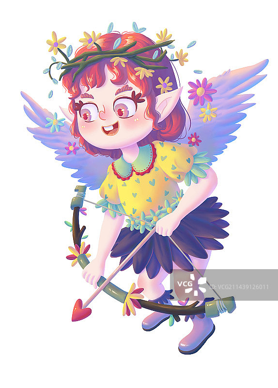 雏菊小精灵图片素材