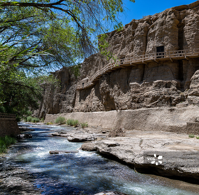 榆林窟风光图片素材