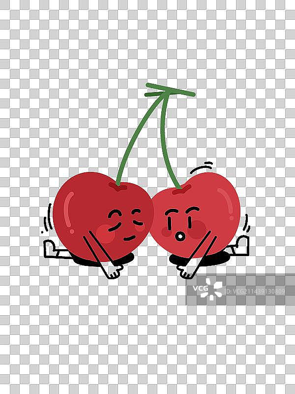 运动水果之樱桃图片素材