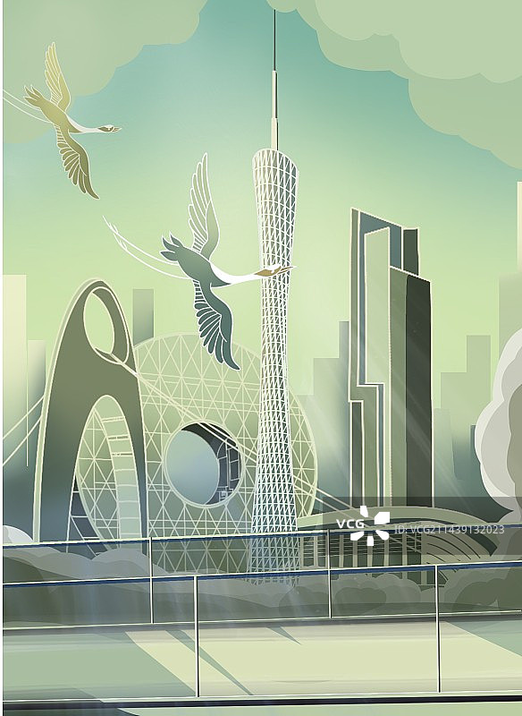 城市地标图片素材