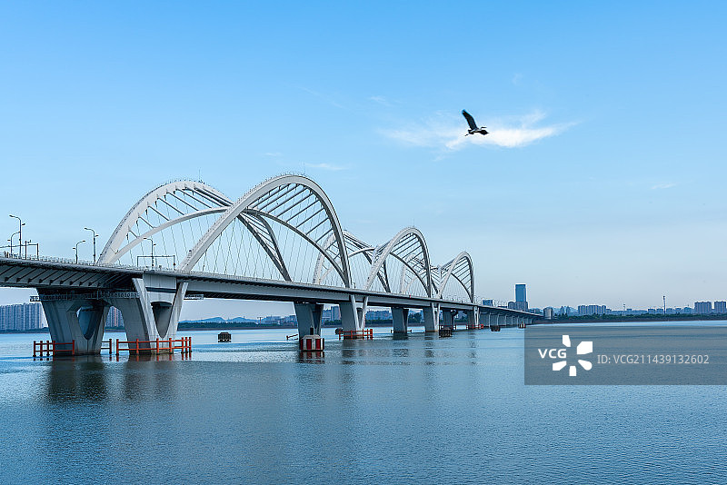 杭州九堡大桥图片素材