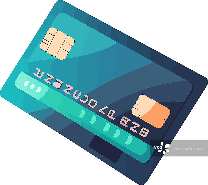 塑料银行支付购物成功标志图片素材