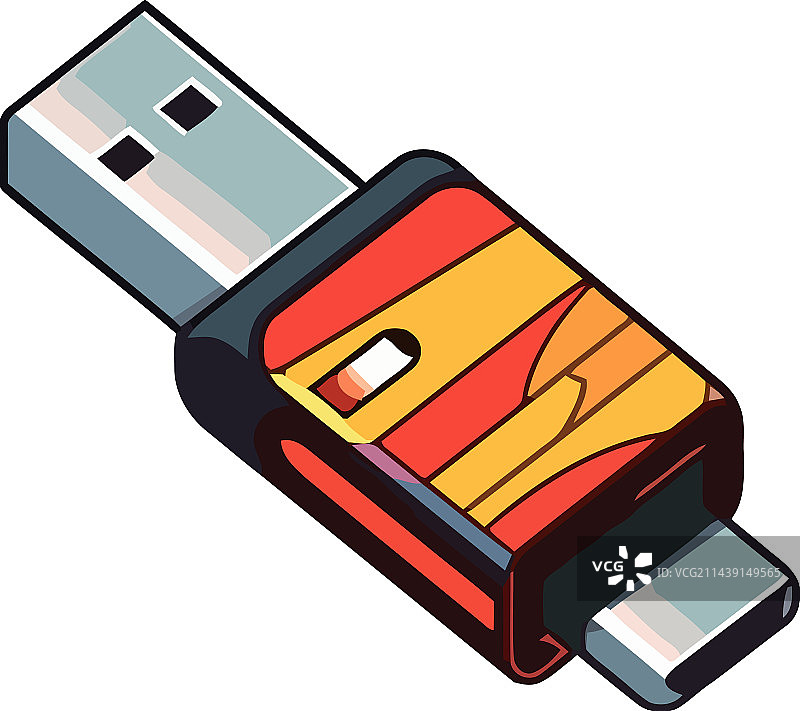 隔离设计上的USB技术图片素材