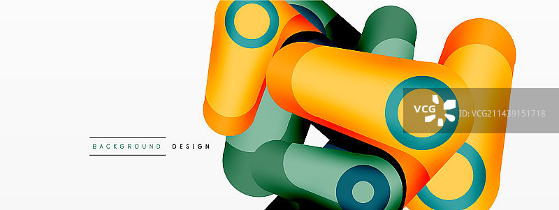 抽象几何形状，背景颜色形状图片素材