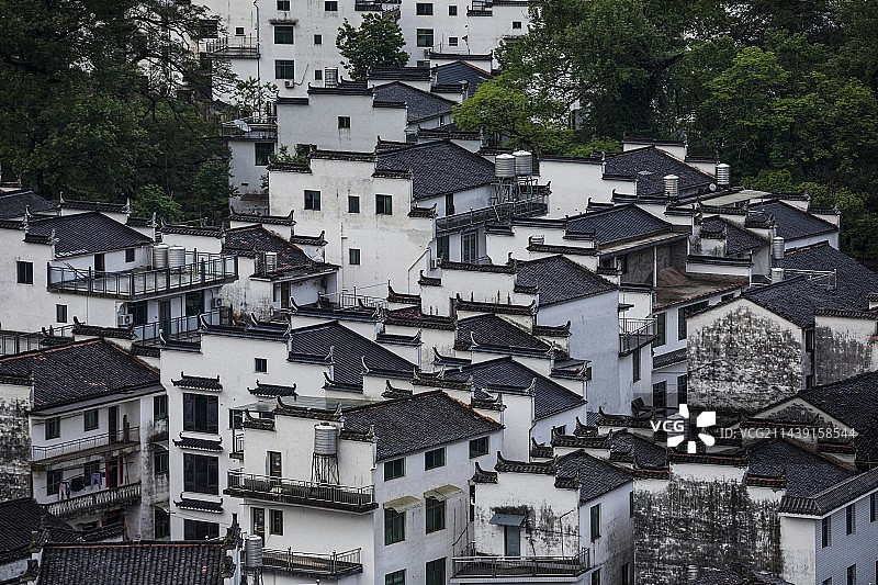 婺源石城村图片素材