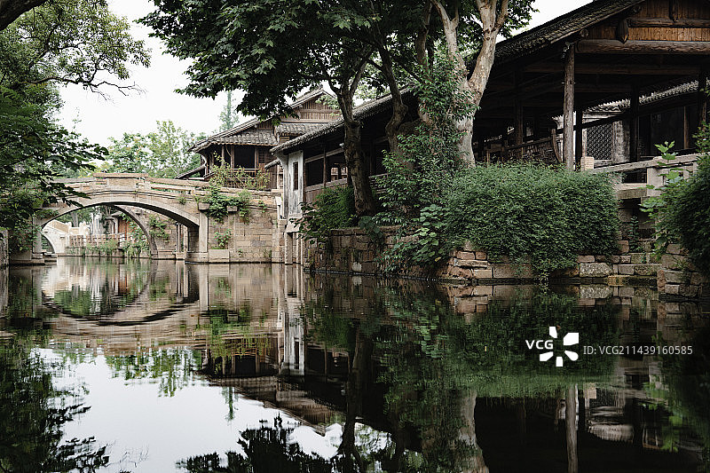 濮院古镇图片素材
