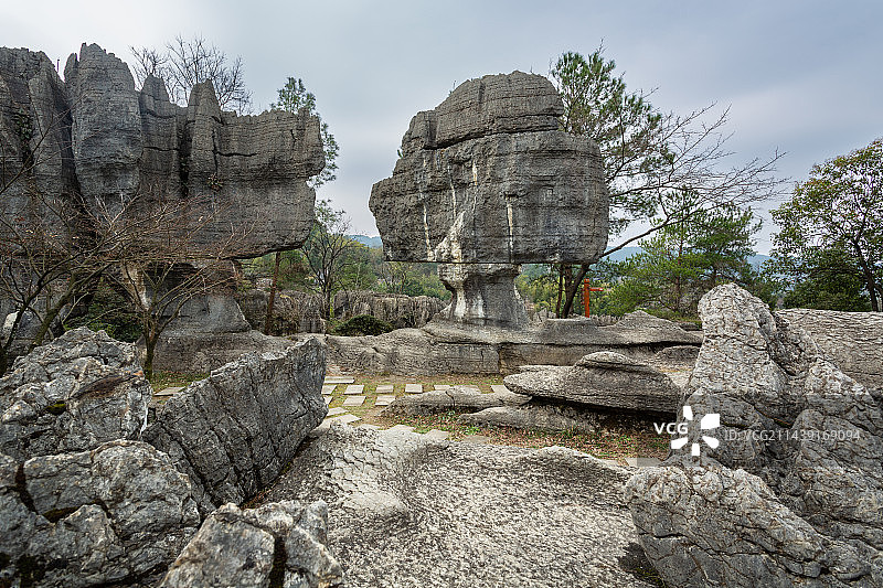 重庆万盛石林风景区图片素材
