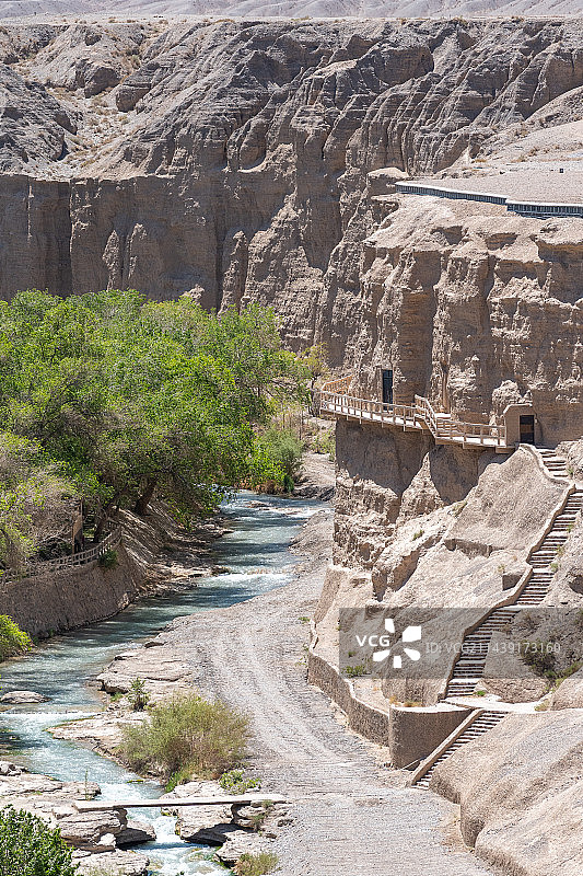榆林窟风光图片素材