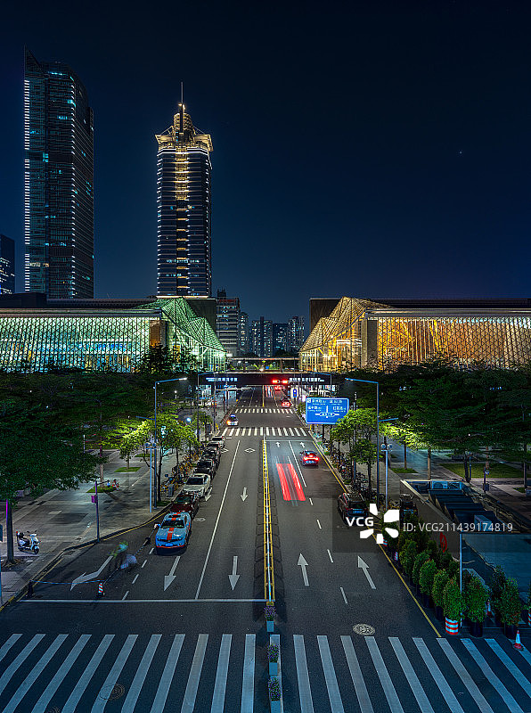 深圳人的精神食粮-图书馆和音乐厅图片素材