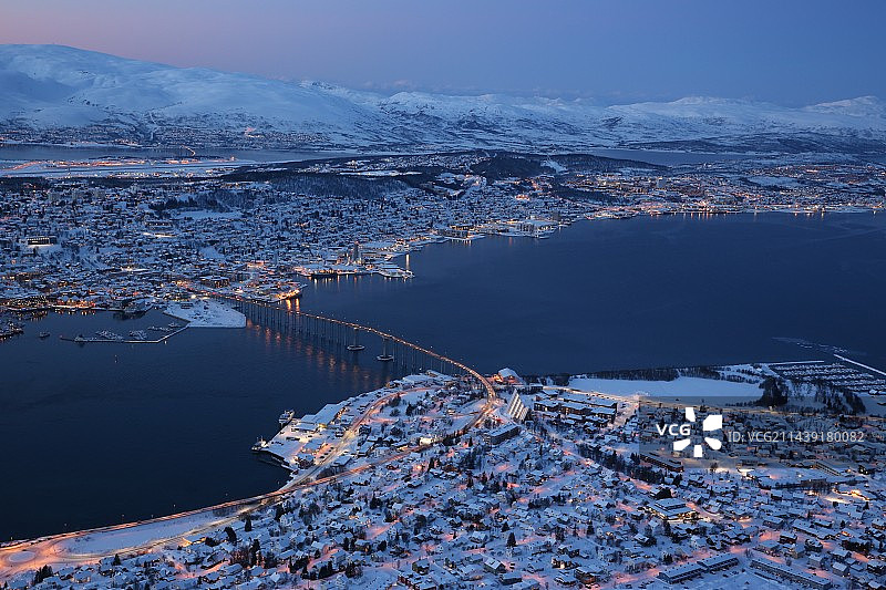 北极之门特罗姆瑟图片素材