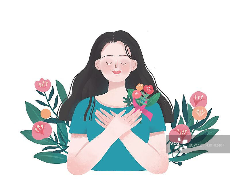 关爱自己图片素材