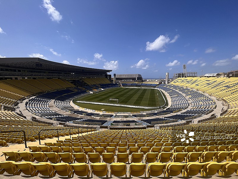 西班牙拉斯帕尔马斯足球队主场图片素材