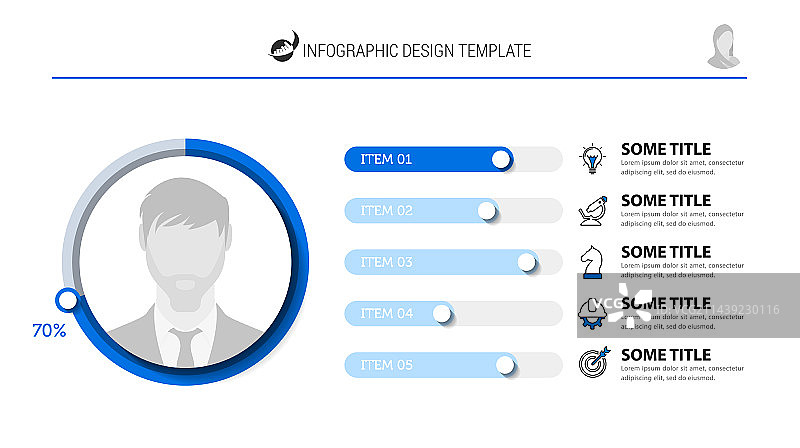 信息图设计的创意理念与模板图片素材