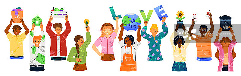 环保人士合集图片素材