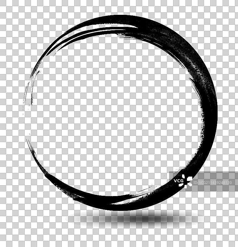 水墨毛笔笔触水墨书法墨迹笔刷素材图片素材