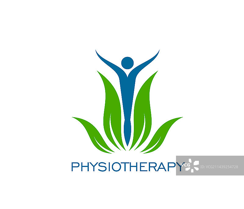 理疗身体按摩或脊椎按摩图标图片素材