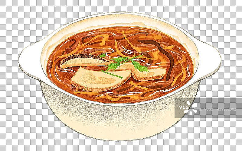 香港特产美食碗仔翅元素图片素材