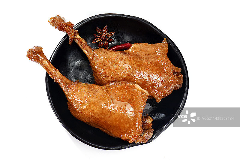 诱人的卤鸭腿图片素材