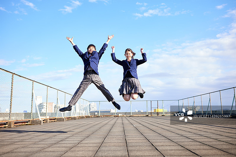 日本学生儿童肖像图片素材