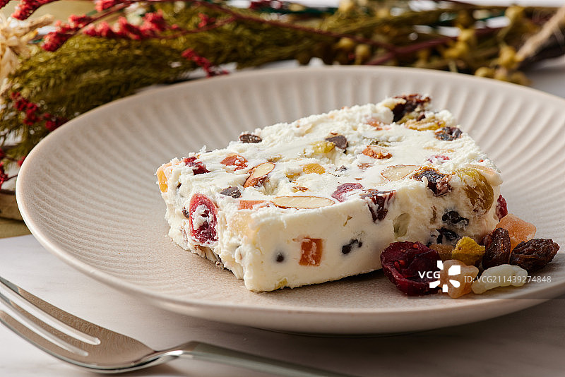 西西里卡萨塔蛋糕图片素材