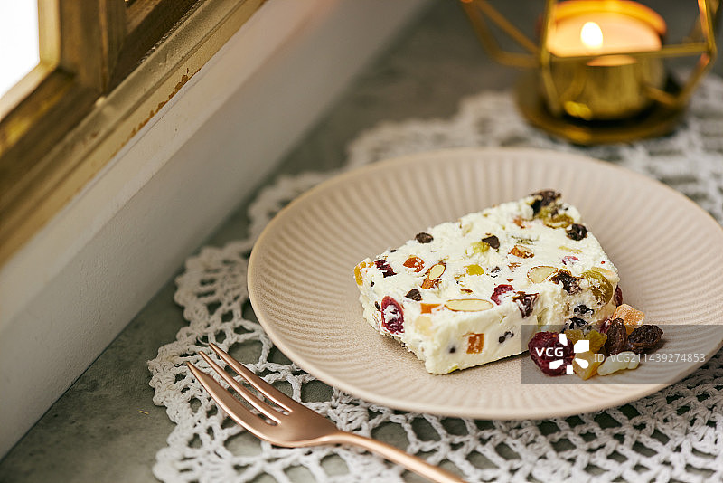 西西里卡萨塔蛋糕图片素材