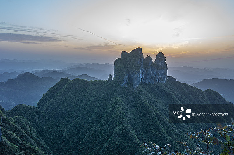 湖南湘西吕洞山图片素材