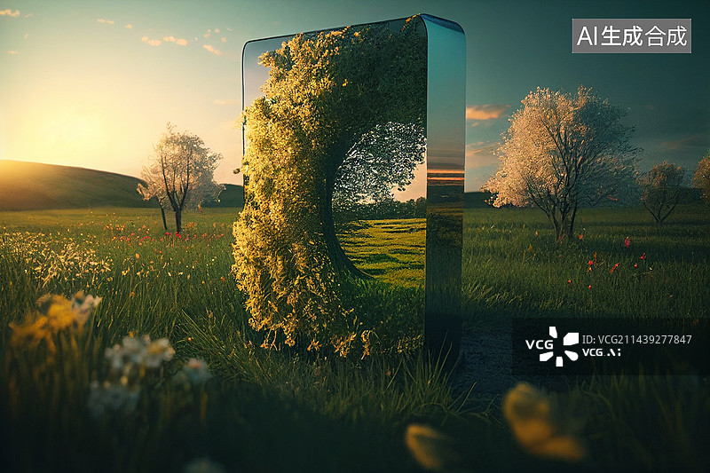 【AI数字艺术】创意插画图片素材