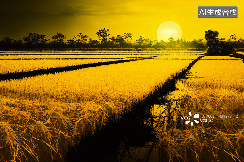 【AI数字艺术】创意秋天收获插画图片素材