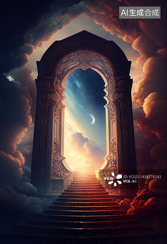 【AI数字艺术】AI生成的创意插画图片素材