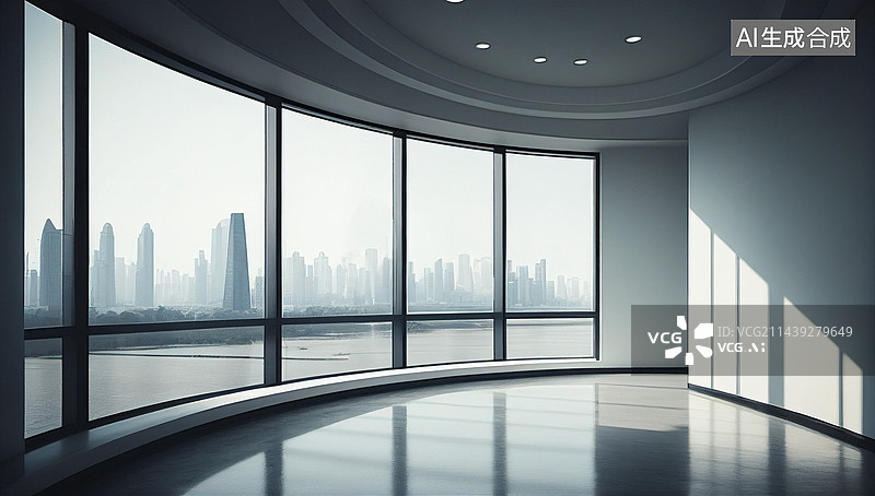 【AI数字艺术】AI生成的插画室内空间图片素材