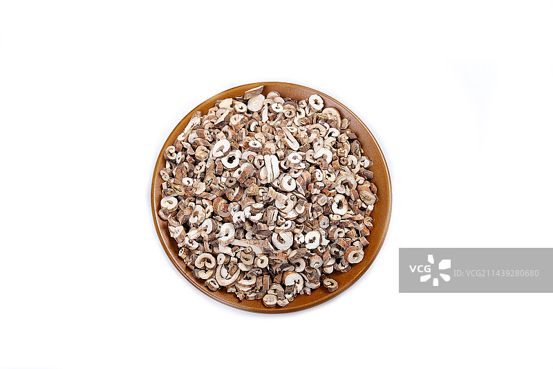 药用植物传统中医中草药材丹皮图片素材