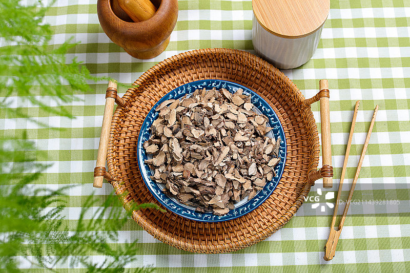 传统中医中草药材石菖蒲叶图片素材