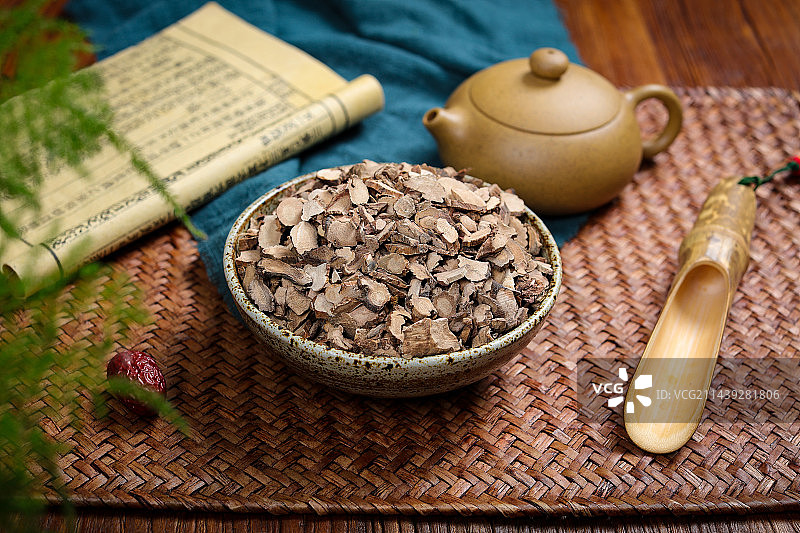 传统中医中草药材石菖蒲叶图片素材