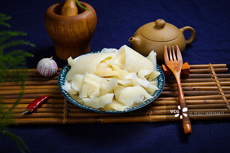 火锅刷菜配菜小炒牛黄喉片图片素材