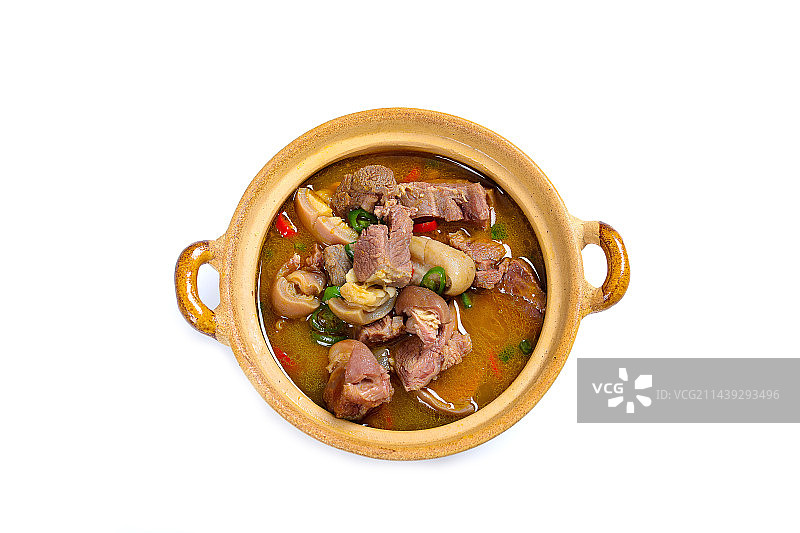 美味特色菜黄焖羊肉汤图片素材