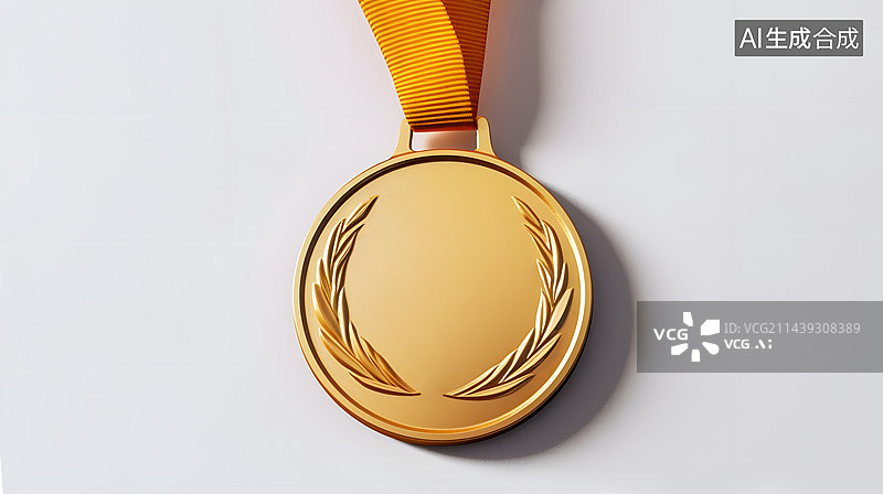 【AI数字艺术】金属物体奖杯徽章奖牌素材图片素材