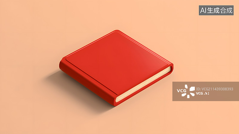 【AI数字艺术】3D书籍笔记本元素图片素材