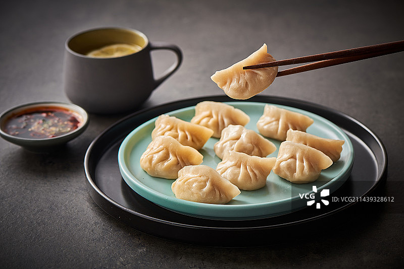 饺子拍摄图片素材