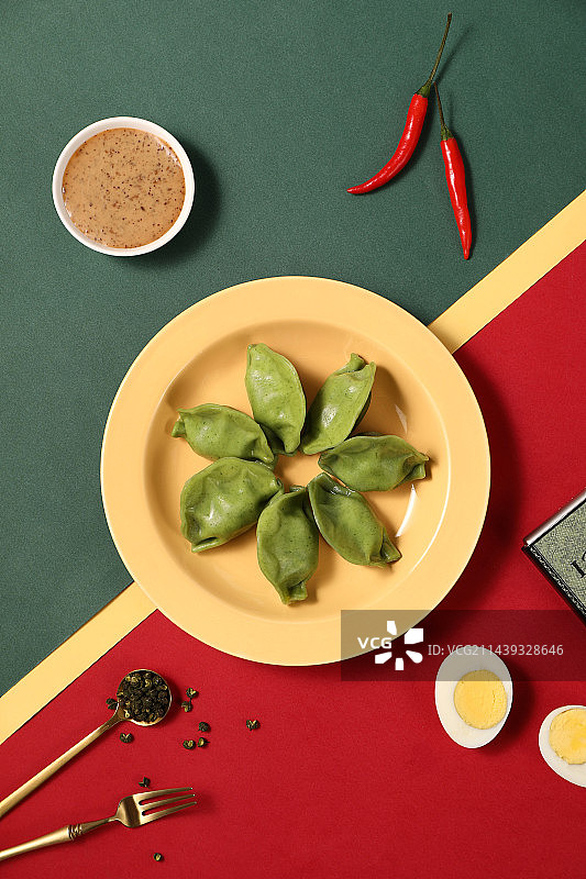饺子拍摄图片素材