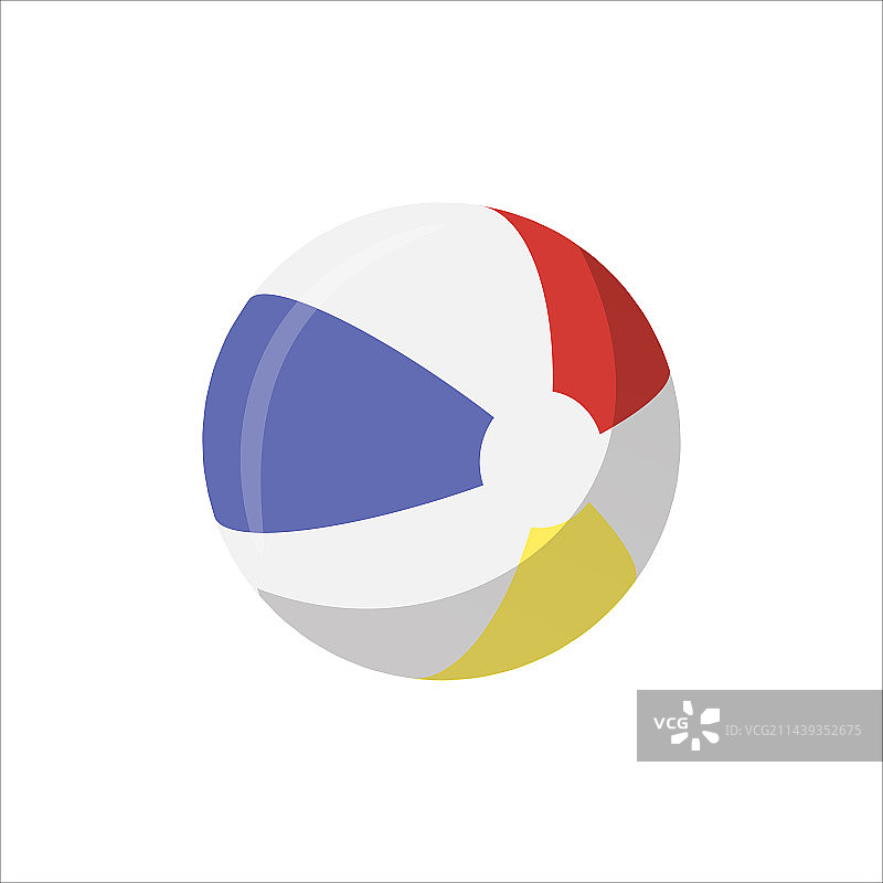 夏季沙滩球图片素材