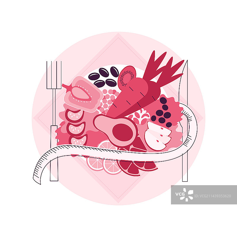 生食饮食抽象概念图片素材