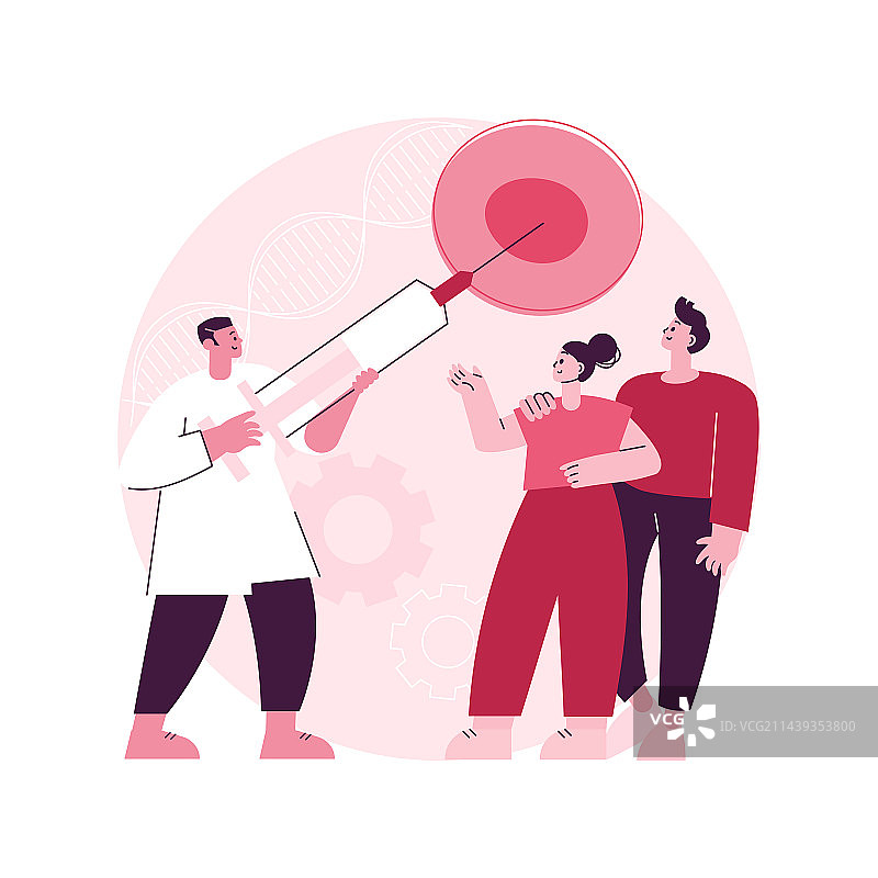 人工生殖抽象概念图片素材